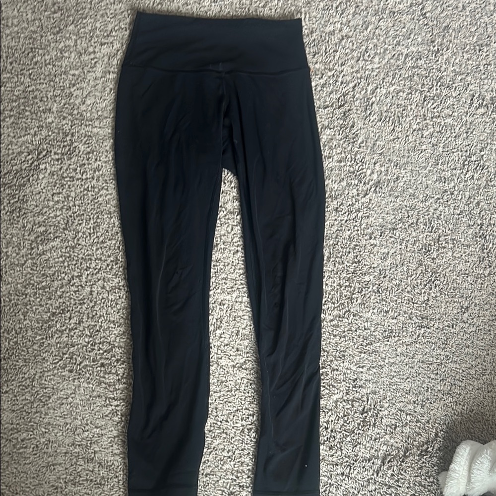 lululemon black leggings size 4